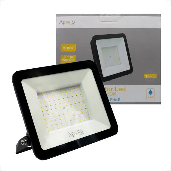 Mini Refletor 300w Luminária Led Branco Frio 6500k Holofote Foto 1