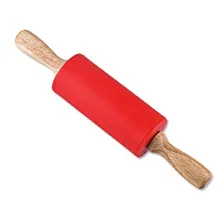 Mini Rolo Silicone Confeitaria Pasta Americana 10cm Foto  mini 1