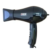 Mini Secador Portátil Bivolt Potente 110v 220v Viagem 3500w Cor Preto 127/220v Foto  mini 1