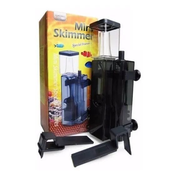 Mini Skimmer Ns-12 Macro Aqua Para Aquário Marinho Até 120l Foto 1