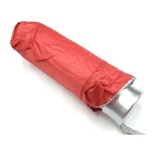 Mini Sombrinha Solar Lq 16 Cm Em AlumÃnio, Cabe No Bolso ! Cor Vermelho Foto mini 2