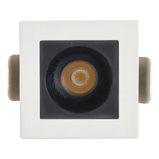 Mini Spot Focco De Embutir Led Branco 3w Luz Neutra Ângulo Foto mini 1