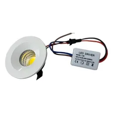 Mini Spot Led Dicr贸ica 3w Redondo Branco Quente Kit 20 opala Foto mini 1