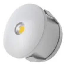 Mini Spot Led Redondo 1w 3000k Cor Branco Foto mini 3