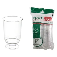 Mini Taça 50ml Acrílico Doces Bebidas Cristal C/ 100 Unidade Cor Transparente Foto  mini 1