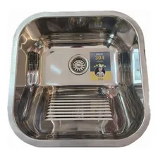 Mini Tanque Inox Dotec 40x40x21cm Alto Brilho 304 Completo Foto mini 1