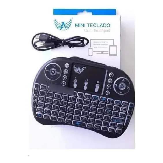Mini Teclado Com Touchpad Foto 1