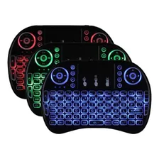 Mini Teclado Sem Fio Air Mouse Touch Tv Wireless Com Luz Foto mini  2