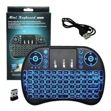 Mini Teclado Smart Tv Box 4k Touch Led Pc Android Foto  mini 1