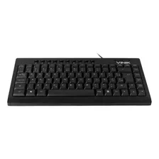 MINI TECLADO USB CHOCOLATE MULTIMIDIA DYNAMIC FLAT ABNT2 PRETO 1.8 METROS | DT111 VINIK Foto mini 4