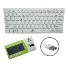 Mini Teclado Usb Super Slim Xc-tec-02 - X-cell Cor de teclado Branco Foto mini 1
