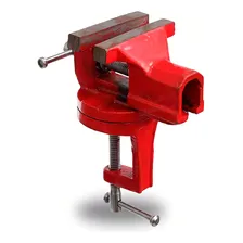 Mini Torno Bancada Base Girat贸ria Morsa 60mm Western Foto mini 1