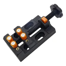 Mini Torno De Bancada Preto Morsa Vise Para Micro RetÃfica Foto mini 1