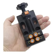 Mini Torno De Bancada Preto Morsa Vise Para Micro RetÃfica Foto mini 3