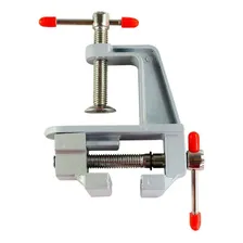 Mini Torno Em Aço Base Fixa Mini Morsa Abertura 27mm Foto mini 4