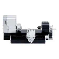 Mini Torno Mecânico Alta Potencia Profissional Bancada Mesa Foto mini  3
