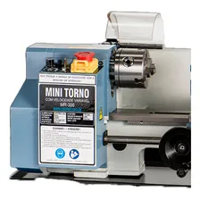 Mini-torno Profissional Manrod MR-300 250 W 220V Foto mini 2