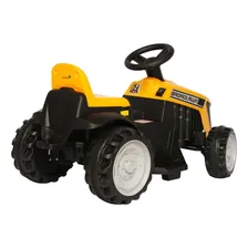 Mini Trator Elétrico Carro Infantil Kids Bateria 6v Amarelo Foto mini 3