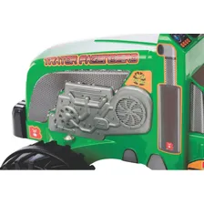 Mini Trator Fazendeiro Infantil De Pedal - Verde Com Caçamba Foto mini  2