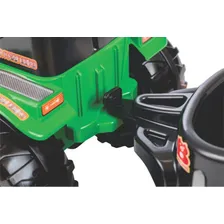 Mini Trator Fazendeiro Infantil De Pedal - Verde Com Caçamba Foto mini  3