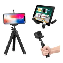 Mini TripĂ© FlexĂvel Para Celulares Gopro Câmeras Le-032 Foto mini 1