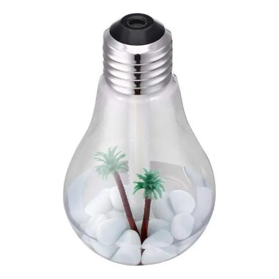 Mini Umidificador De Ar Aromatizador Lampada Luminaria Usb Foto 1