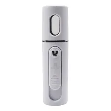 Mini Umidificador Purificador De Ar Portátil + Cabo Usb Cor Branco Foto  mini 1