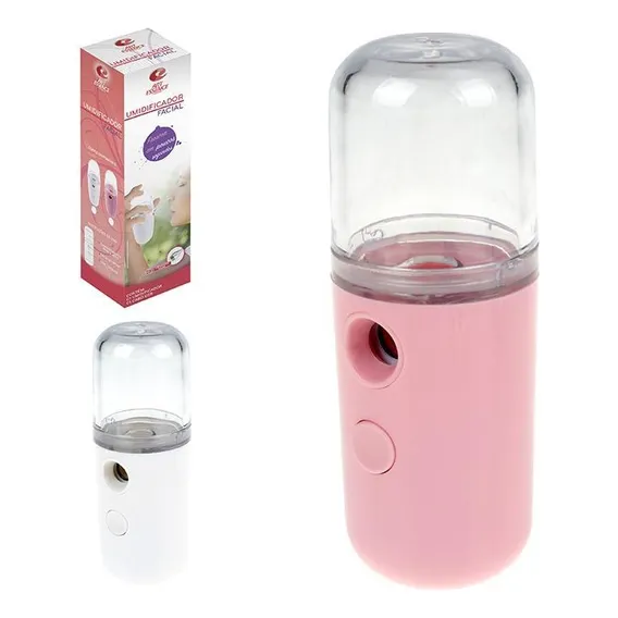 Mini Vaporizador E Umidificador Facial De Mão Portátil Usb Foto 1