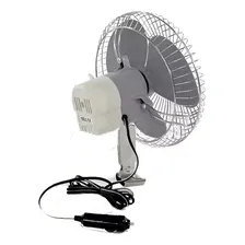 Mini Ventilador 8 Polegadas Automotivo 12v Ferro Foto mini 3