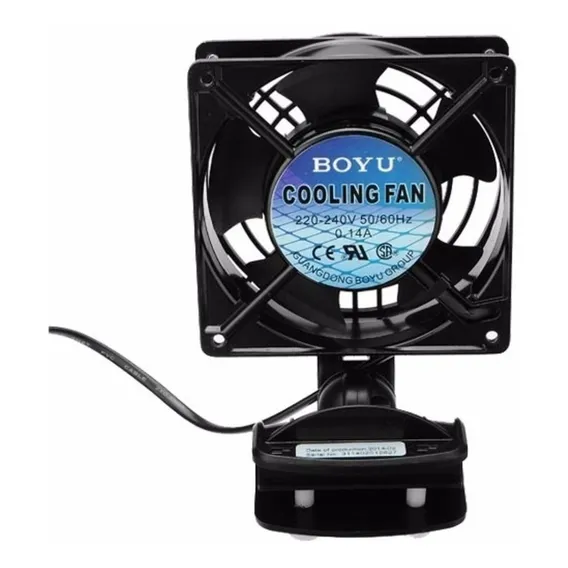 Mini Ventilador Cooler Boyu Fs-120 Com Haste Flexível 220V Foto 1