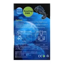 Mini Ventilador Cooler Boyu Fs-120 Com Haste Flexível 220V Foto mini 4