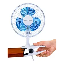 Mini Ventilador Mesa E Garra Silencioso 20cm Ventisol - 127v Foto mini  2