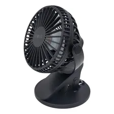 Mini Ventilador Portátil 3 Velocidades Base Com Presilha Cor Preto Foto mini  2