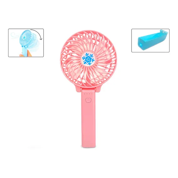 Mini Ventilador Portátil Handy Mini Fan Recarregável Usb Foto 1