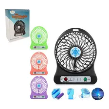 Mini Ventilador Portátil Recarregável Usb 3 Velocidades Foto mini 1