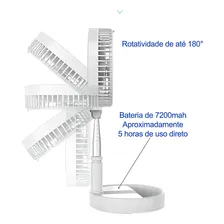 Mini Ventilador Portátil Usb Mini Ventilador Recarregável Foto mini 3