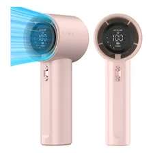 Mini ventilador portátil, ventilador USB rosa recarregável portátil Foto mini 2