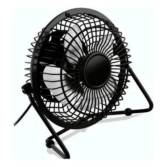 Mini Ventilador Usb Portátil De Mesa Silencioso Articuláve Foto 1