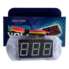 Mini VoltÃmetro Automotivo 12v 24v Medidor Bateria Zendel Foto mini 1