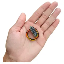 Mini VoltÃmetro Digital 0,28 Polegadas 2,5 A 30v Azul Foto mini 4