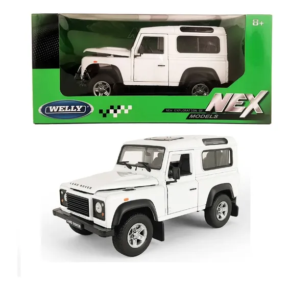 Miniatura 1:24 - Land Rover Defender - Welly Foto 1
