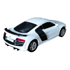 Miniatura Audi R8 Gt V10 Quattro Branca Audi 1:43 Foto  mini 1
