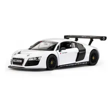Miniatura Audi R8 Lms Branco Rastar 1/24 Foto  mini 1