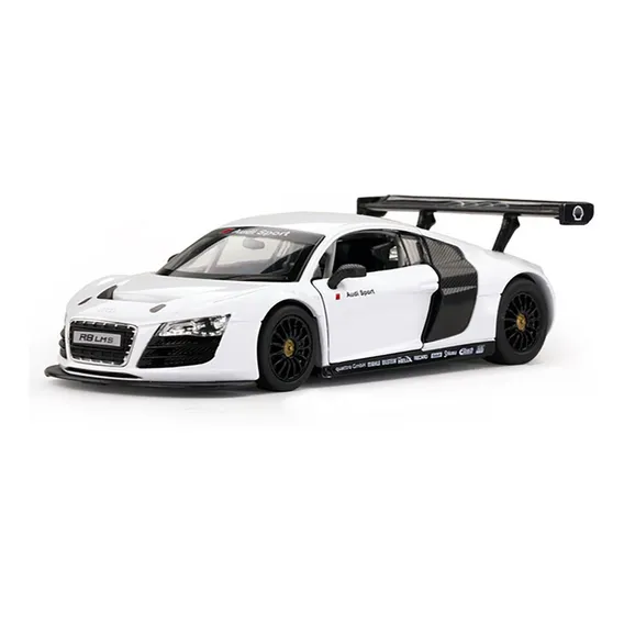 Miniatura Audi R8 Lms Branco Rastar 1/24 Foto 1