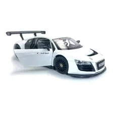 Miniatura Audi R8 Lms Branco Rastar 1/24 Foto mini  3