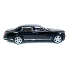 Miniatura Bentley Mulsanne Preto Rastar 1/18 Foto mini 3