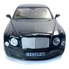 Miniatura Bentley Mulsanne Preto Rastar 1/18 Foto mini 4