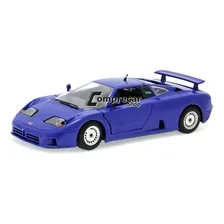 Miniatura Bugatti Eb 110 Azul Bburago 1/24 Foto mini 1