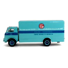 Miniatura Caminhão Fnm D11000 Genuínas Ed 70 Cor Azul-turquesa Foto mini  2