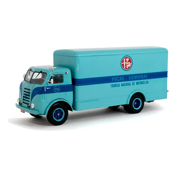 Miniatura Caminhão Fnm D11000 Genuínas Ed 70 Cor Azul-turquesa Foto 1
